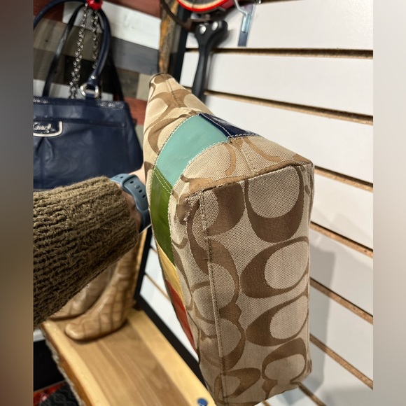 Coach Signature Stripe tote - F15538 - Picture 4 of 12